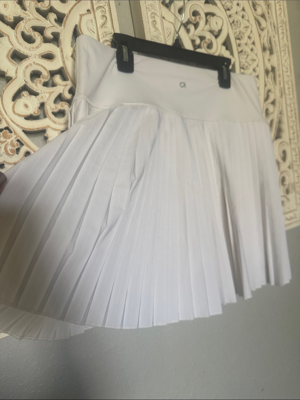 GAP White Pleated Mini Skirt - Picture 7 of 10